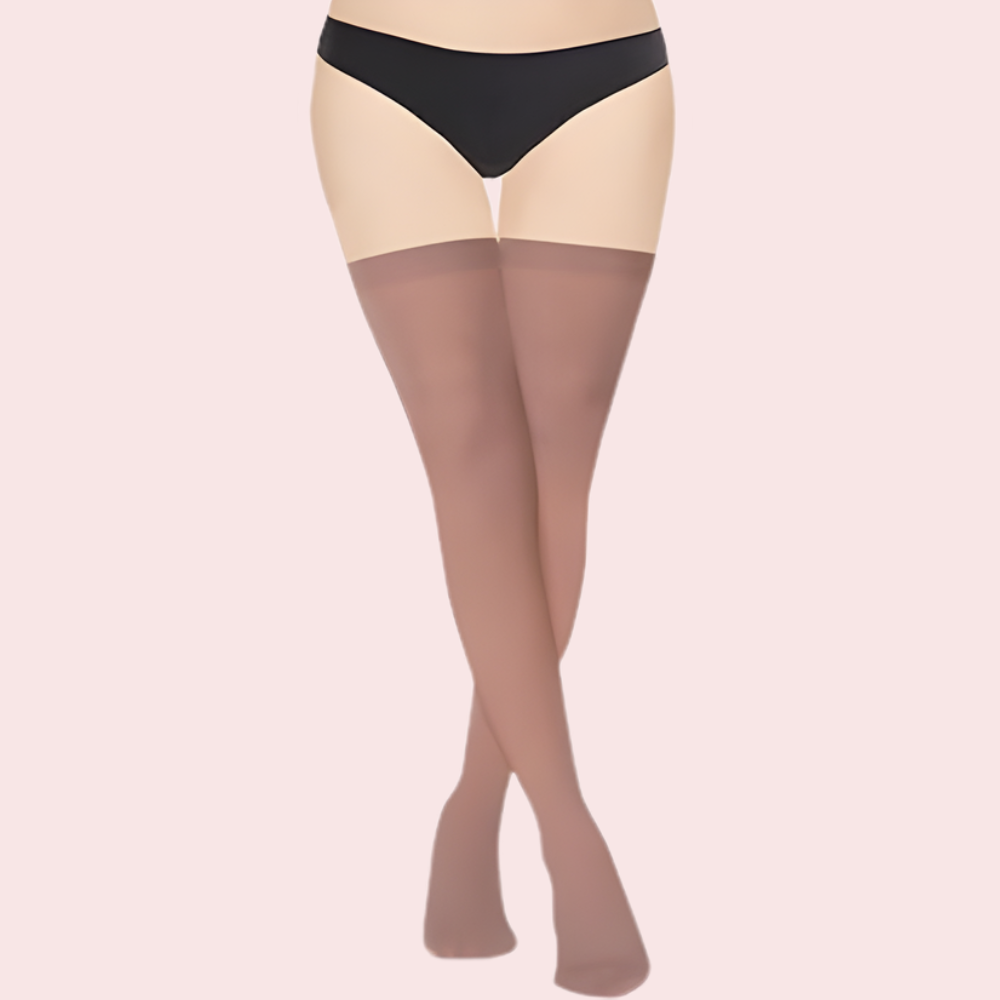 Classic Sheer Stockings - (Grey & Nude Shades) - 2 Pack - product image 3
