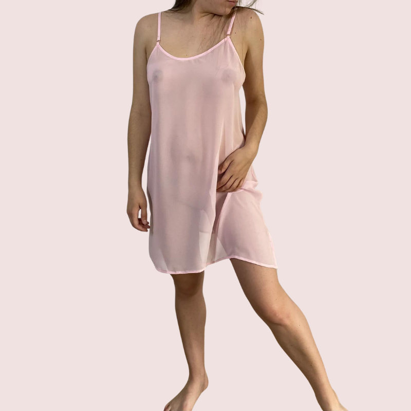 Glowing Aura Transparent Night Dress - product image 4