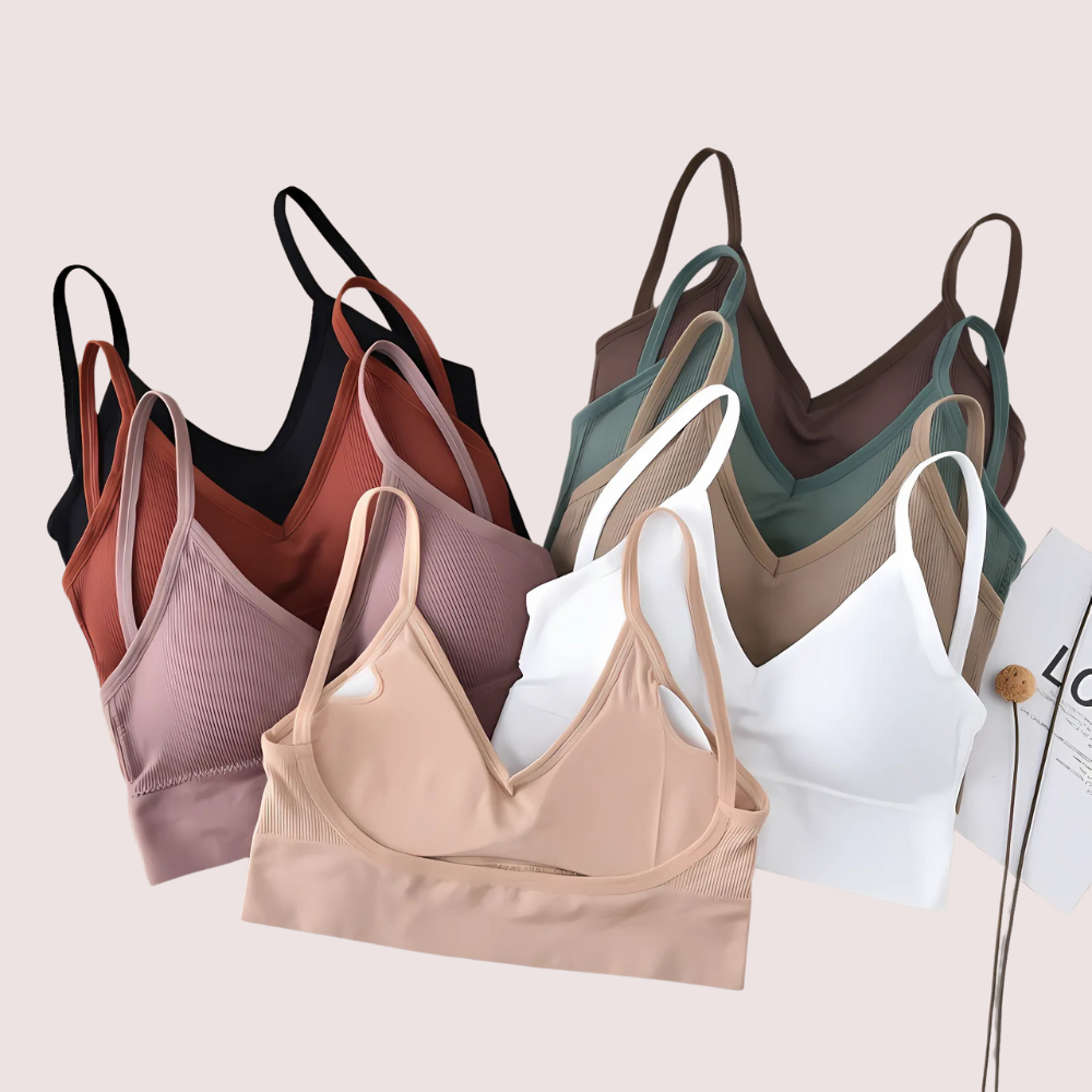 Medium Impact Padded Sports Bra - 2 Pack - Style 0282 - product image 2