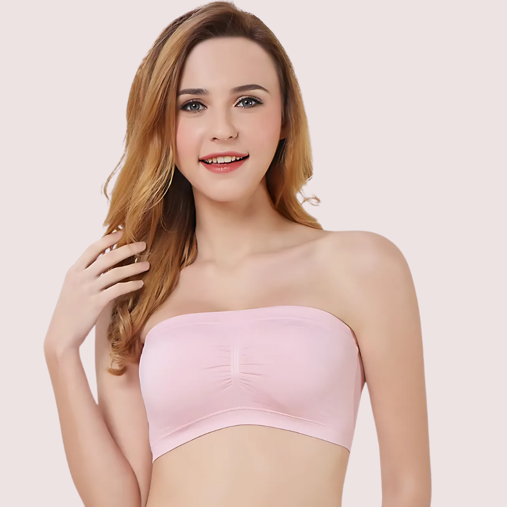Seamless Padded Tube Top Bras - 2 Pack - product image 3