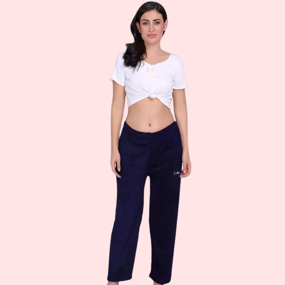 Women's Woolen Winter Warm Pajama - 2 Pack - product image 1