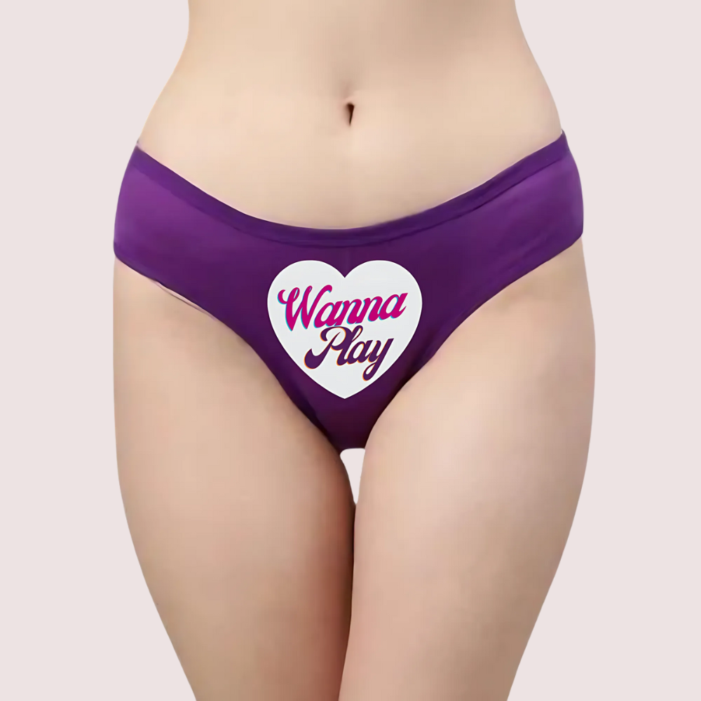 Wanna Play In Style- Heart-Themed Custom Panty - product image 1