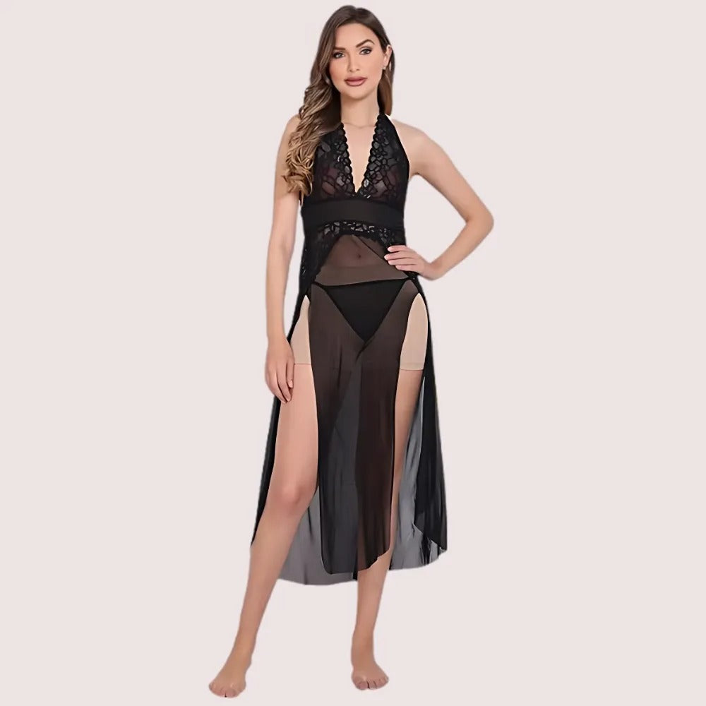 Sensual Mesh Nightgown For Women - product image 1