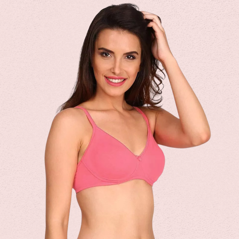 Women's Soft Cotton Non-Wired Bra - 2 Pack - product image 4