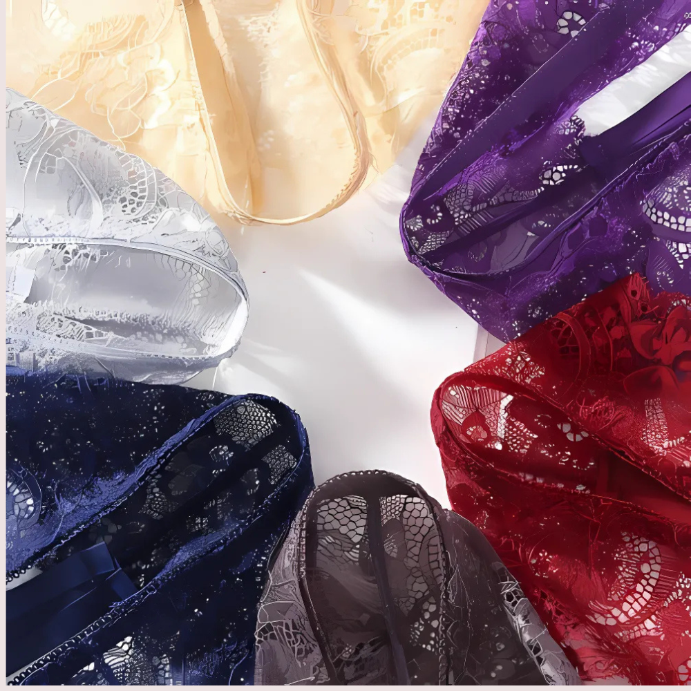 Women Lace Lingerie Briefs Thongs Panties - product image 2