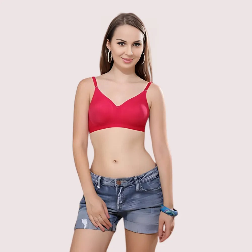 Comfy Padded Non-Wired T Shirt Bra - 2 Pack - product image 2