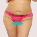 Classic Lace Open-Front Open-Crotch Thong - product image 1