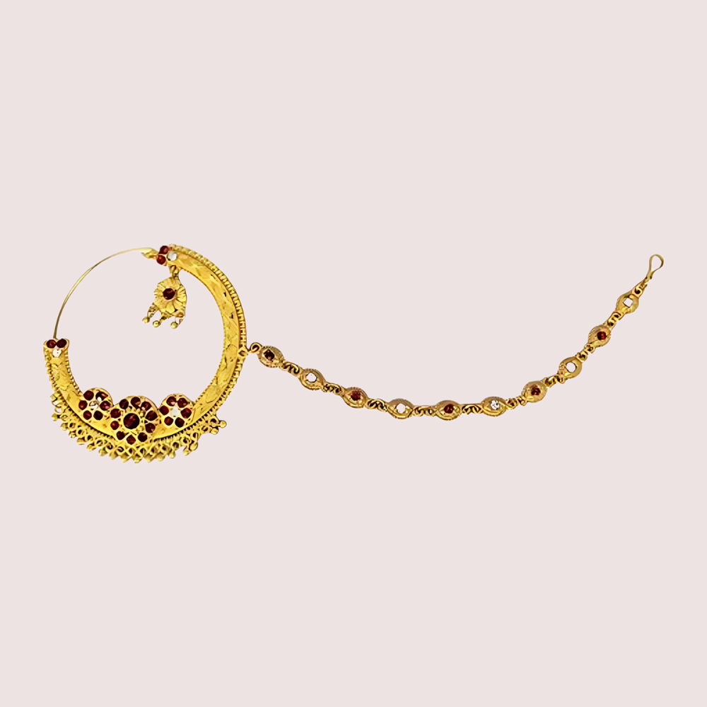 Traditional Pahadi Nath - Kumauni & Garhwali Jewelry - product image 3