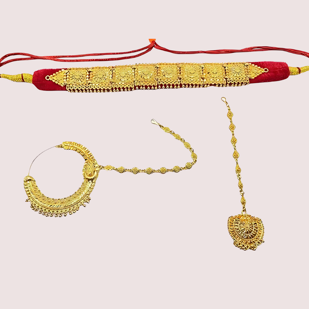 Kumauni Guloband With Nath & Mangtika - product image 3