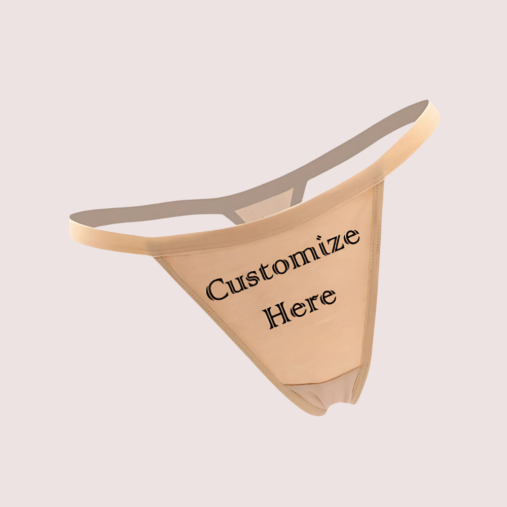 Customize Design Cotton Seamless String Thong - product image 1