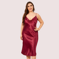 Plus-Size Classic Satin Sleepwear (4XL-5XL) - product image 1