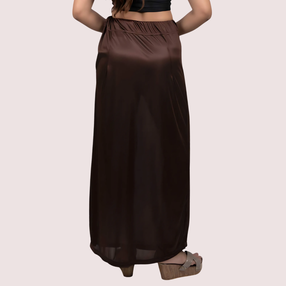Women's' Glossy Silk Ethnic Slip - product image 2