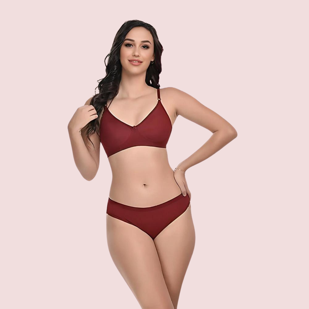 Comfort Bliss Lightly Padded Bra & Panty Set - 2 Pack - product image 1