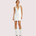 Radiance Satin Flirty Mini Dress - product image 1