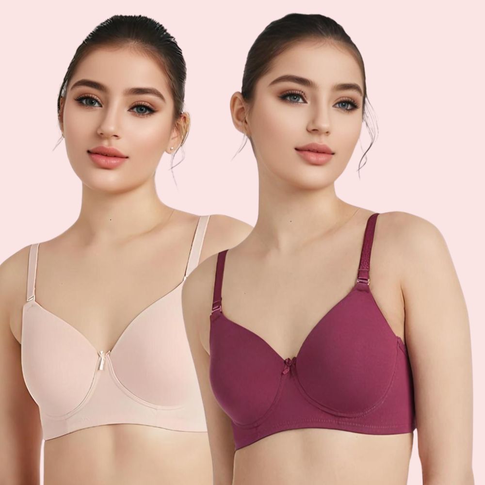 Velva Glow Seamless Lightly Padded Bra Duo - product image 1