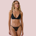 Lunar Allure Lace Bralette & G-String - product image 1