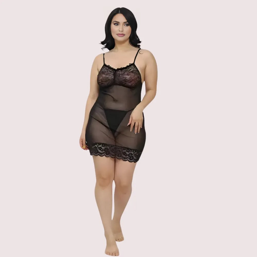 Sheer Babydoll Slip Dress For Women - product image 1