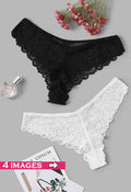 Black & White Lace Hipster - 2 Pack - product image 1