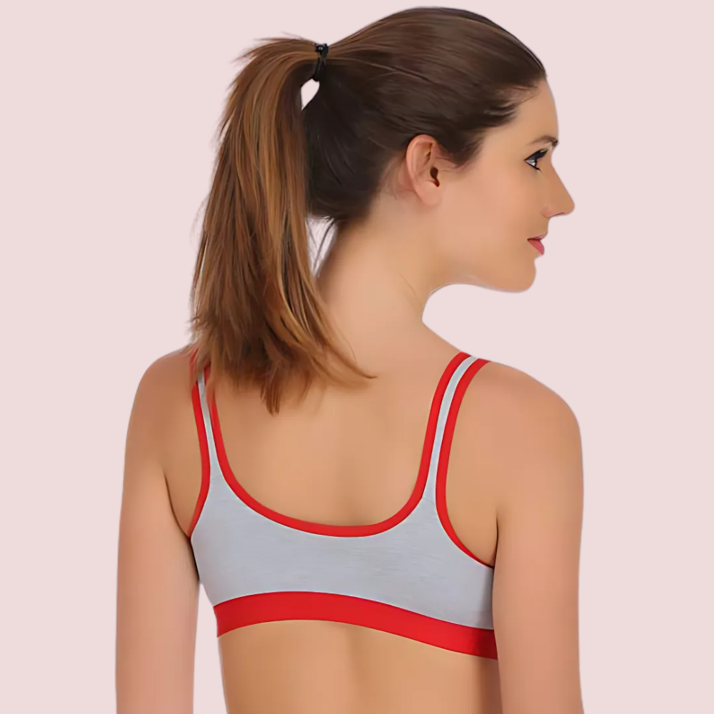 Non Padded Medium Impact Sports Bra - 2 Pack - product image 2