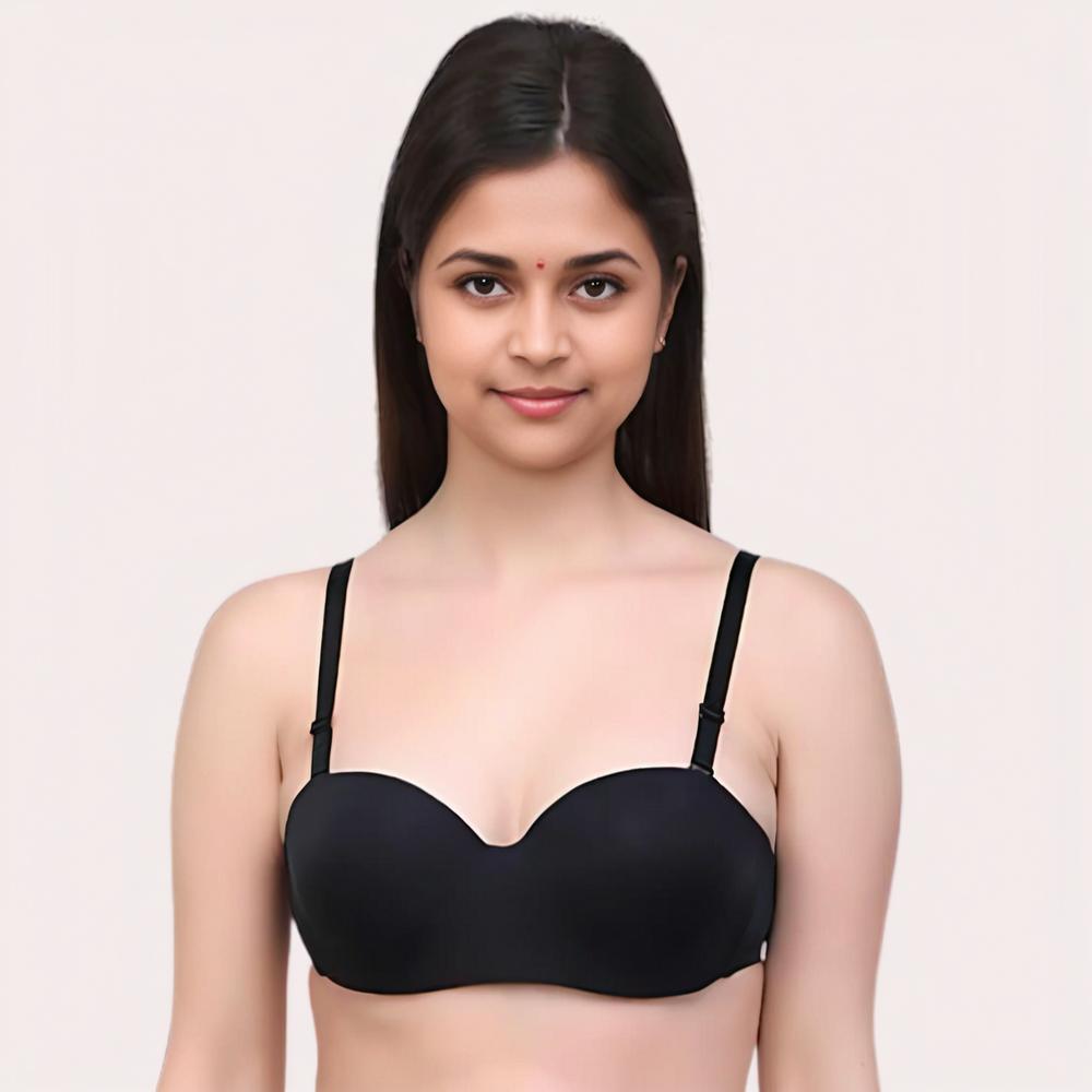 Silken Lift Demi Cup Underwired Support Bras - (Assorted Colors) - 2 Pack - product image 1