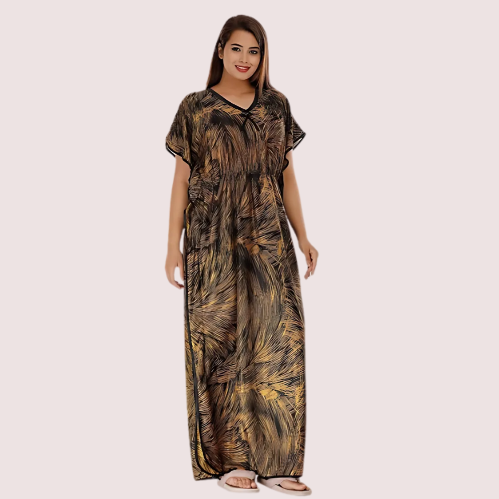 Printed Satin Nightie For Women/Women - product image 1