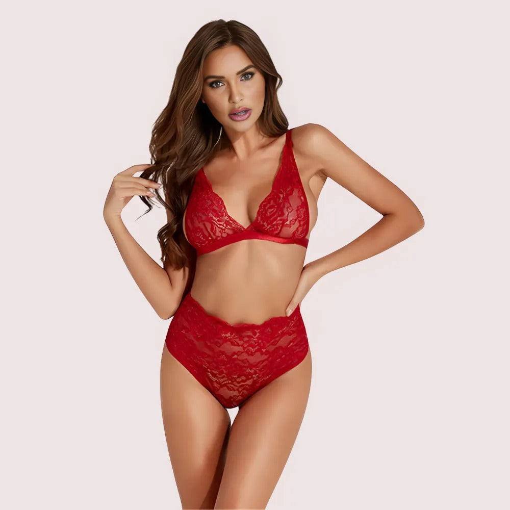 Stretch Lace Bra Set - product image 2