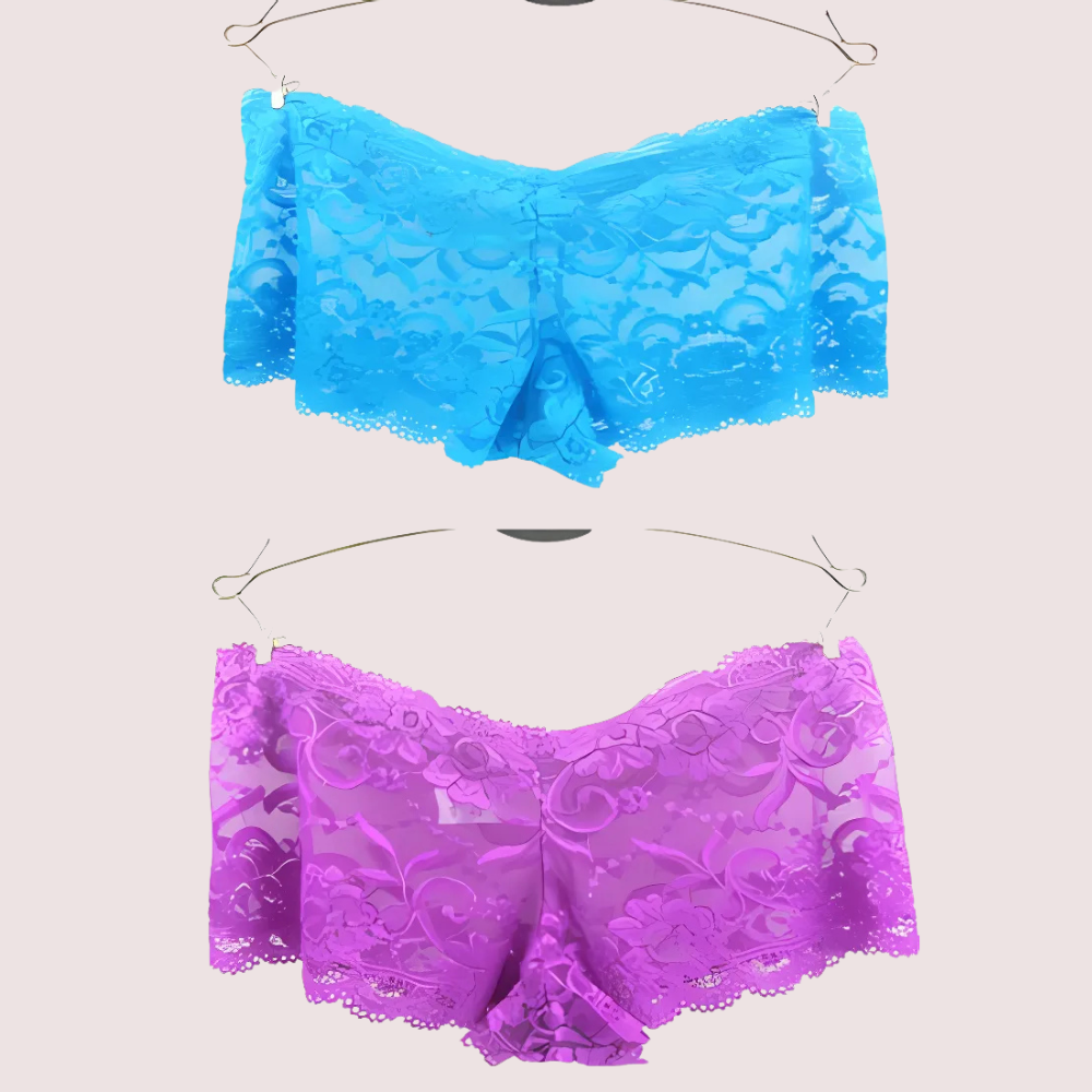 Buy Smart & Mixed Lace Boyshorts - 2 Pack - product image 2