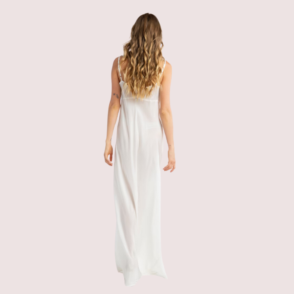 Ethereal Glow Sheer Mesh Slip - Plus-Size - product image 2