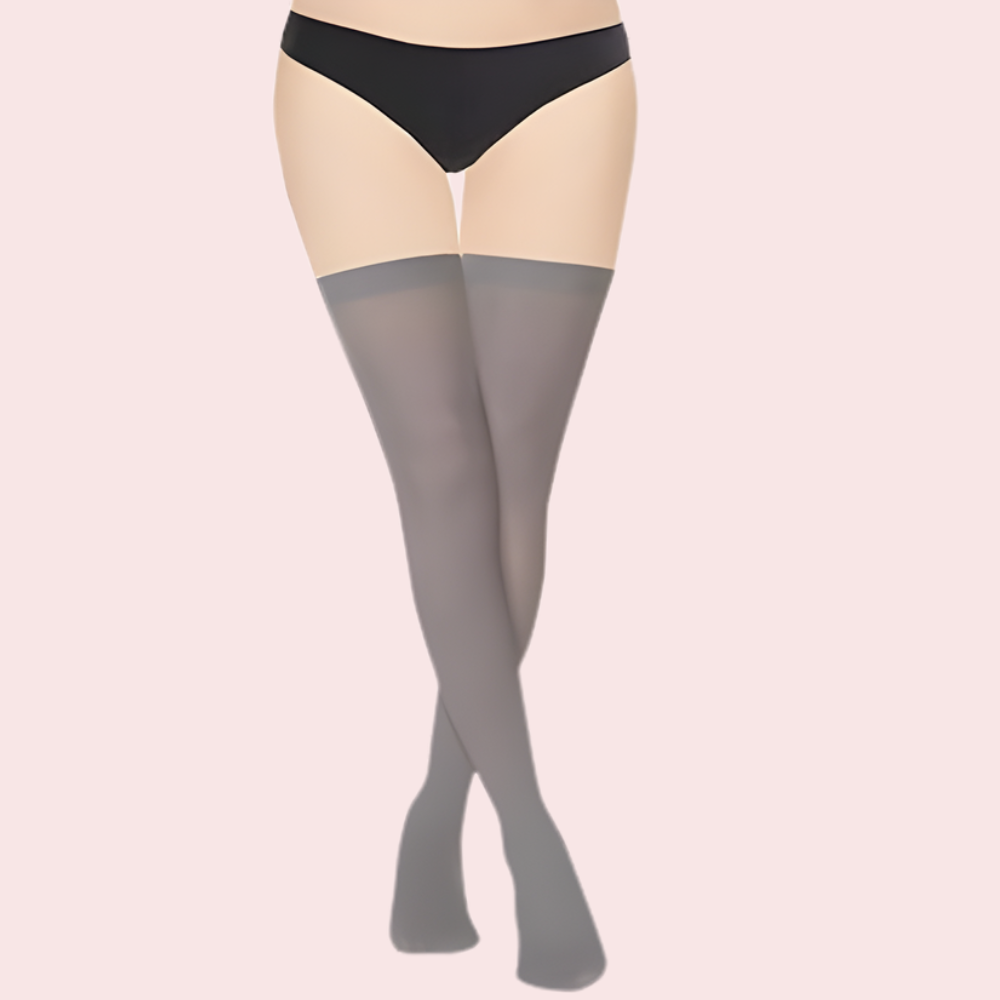 Classic Sheer Stockings - (Grey & Nude Shades) - 2 Pack - product image 2