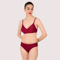 Comfortable Cotton Bra & Panty Set For Women - 2 Pack - product image 1