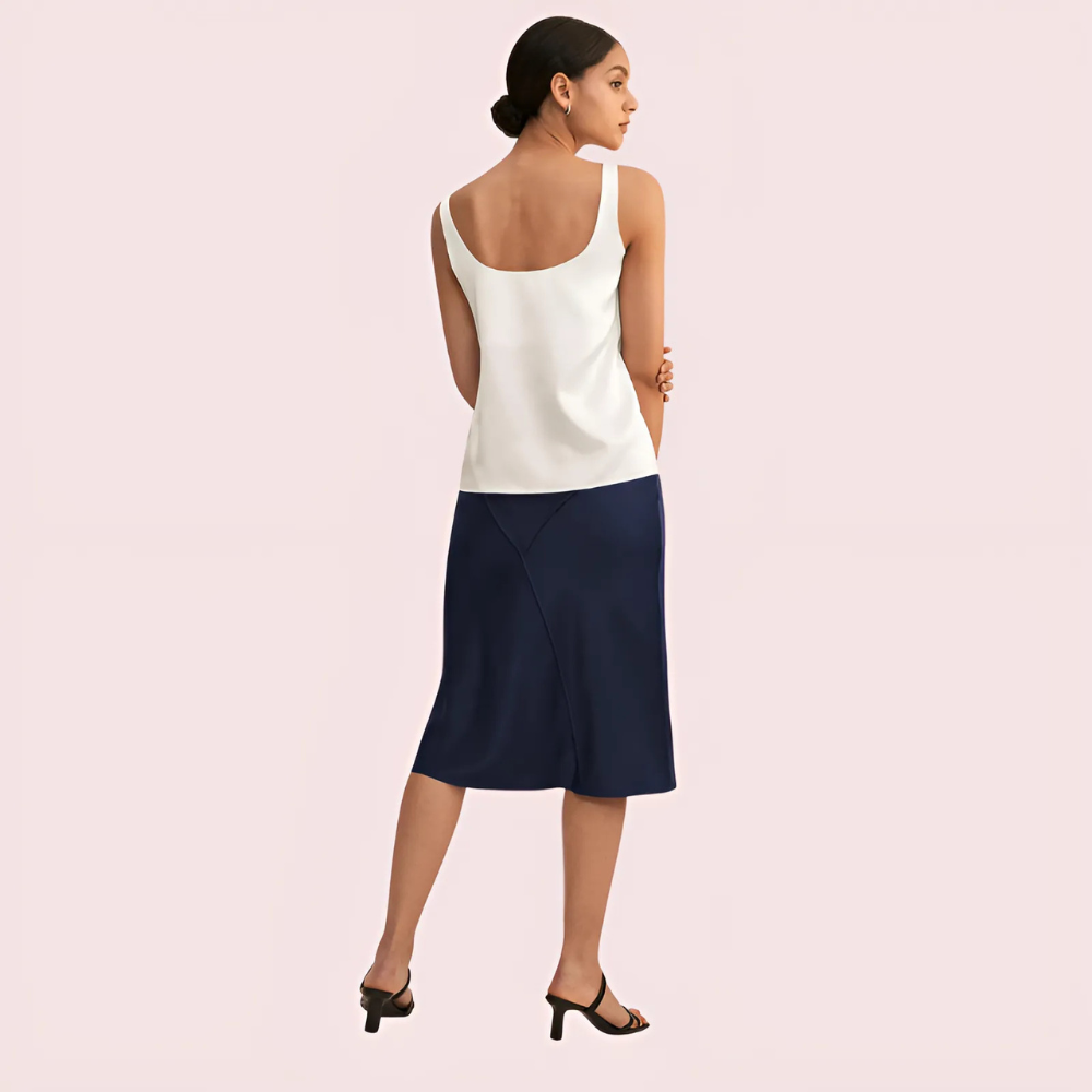 Silken Elegance Lace-Trim Camisole - product image 2