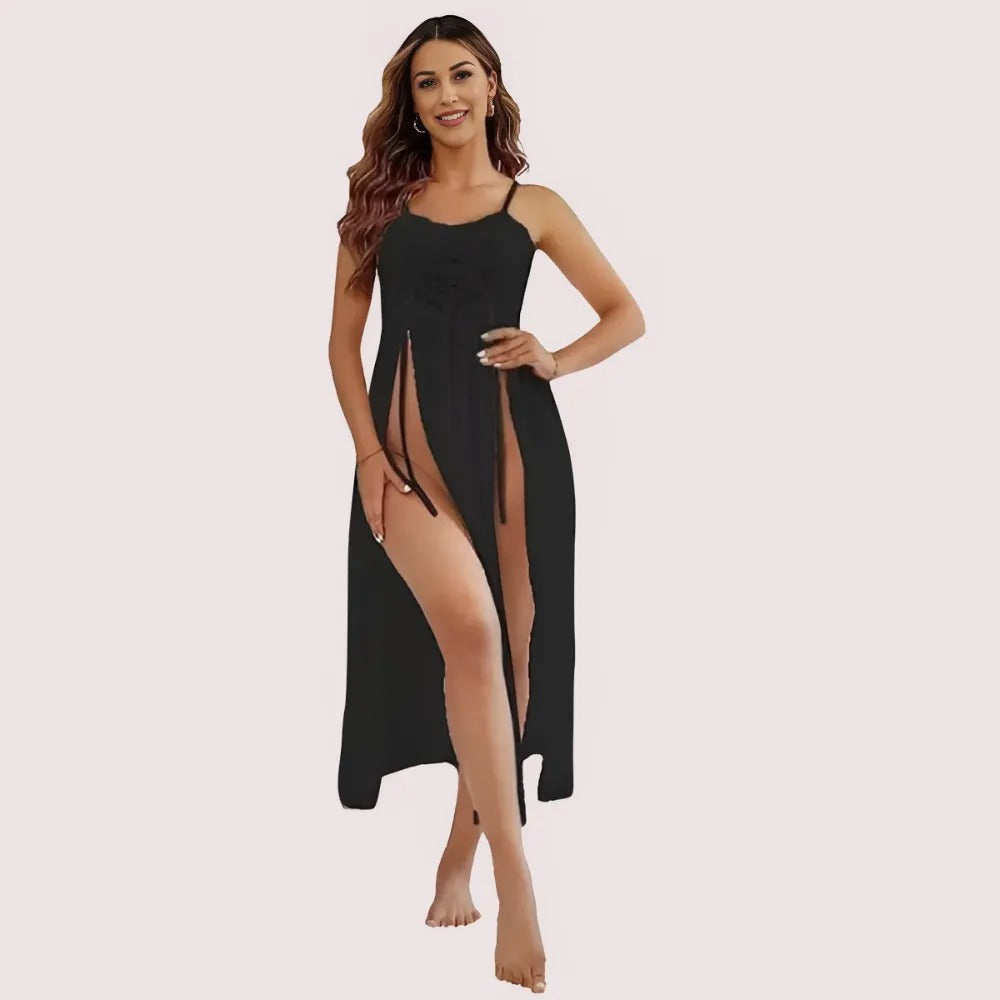 Romantic Black Babydoll Nightwear - product image 1