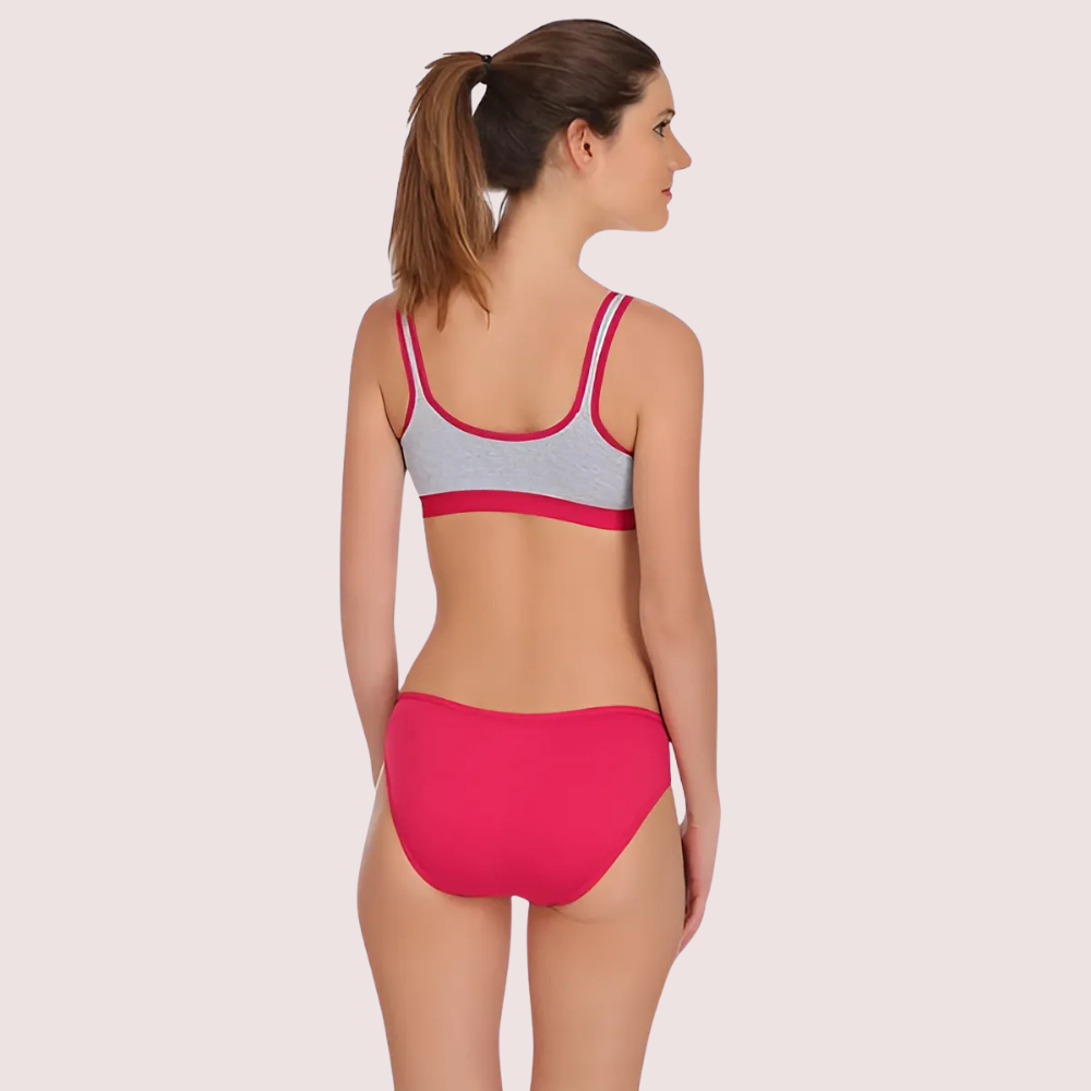 Trendy Sports Bra With Panty For Women - 2 Pack - product image 3