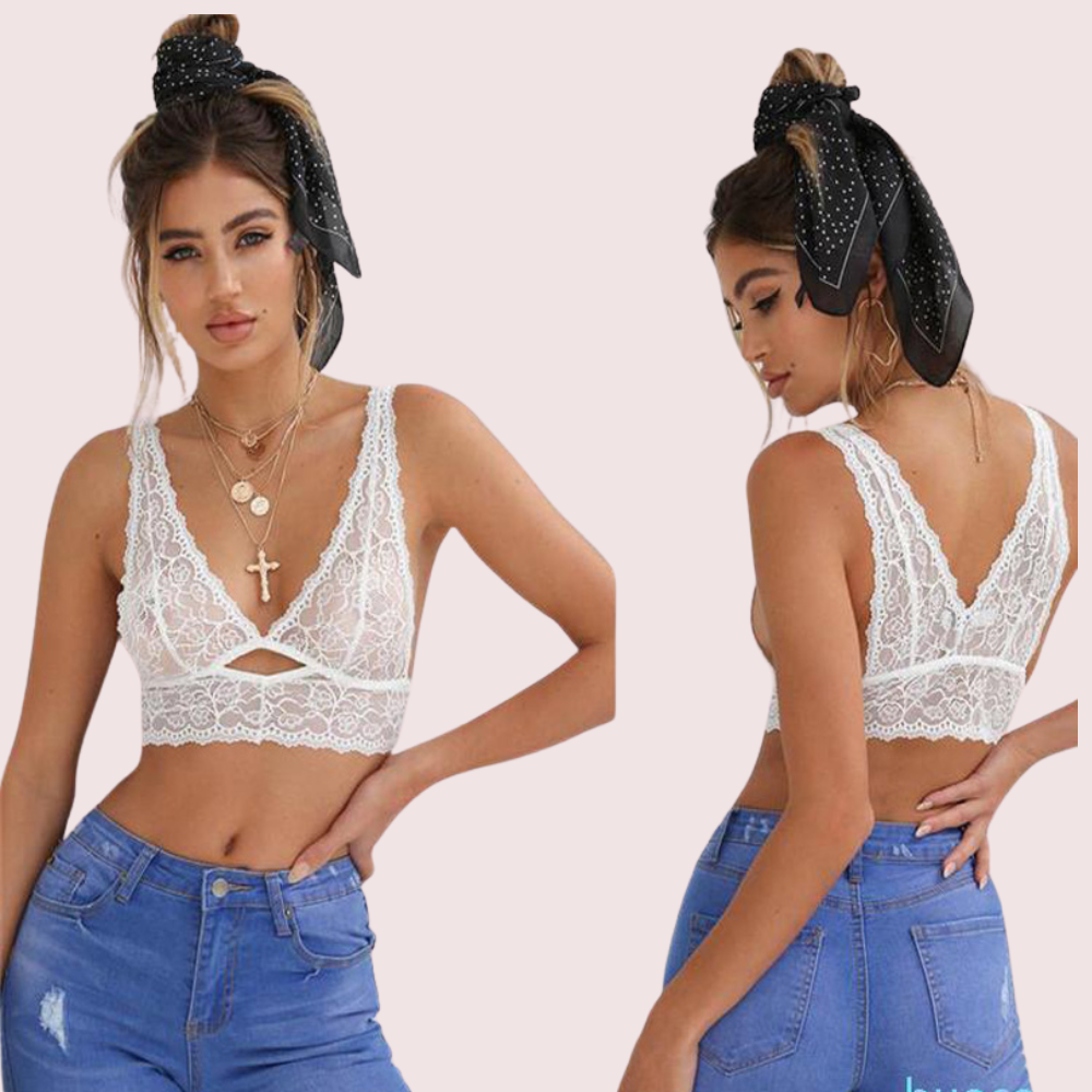 Goddess Grace Plus-Size Lace Bralette Set - product image 2