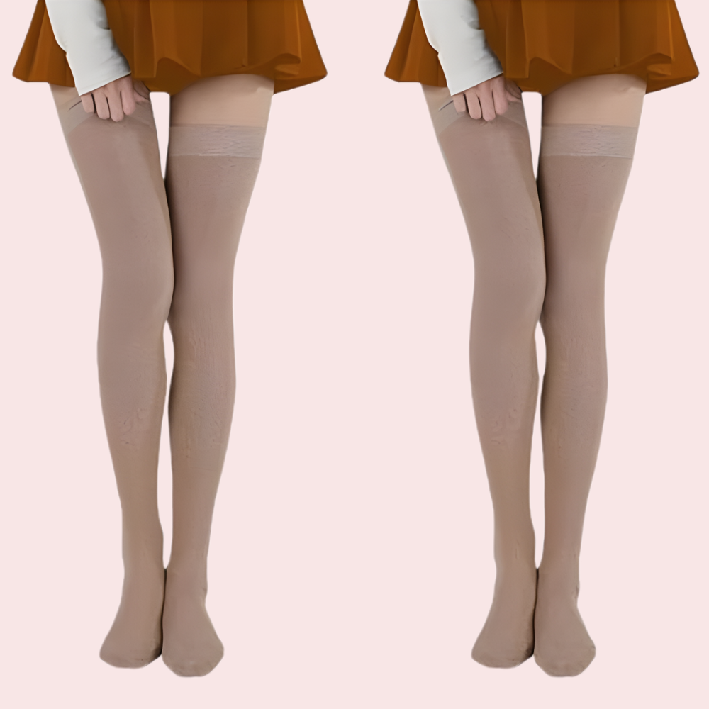 Premium Sheer Nude Stockings - (Ultra Soft & Stretchable) - 2 Pack - product image 1