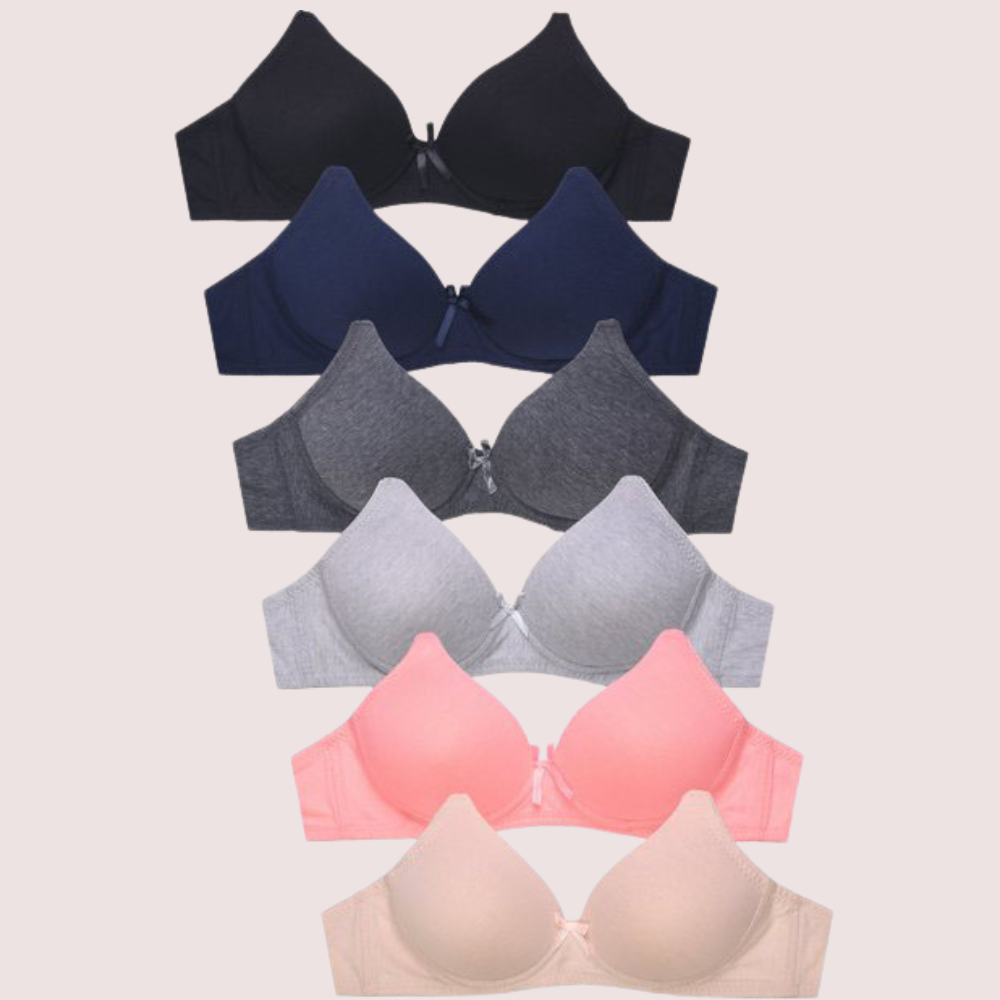 Wire-Free Seamless Padded Bra - 2 Pack - product image 6