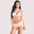 Fashionable Pure Silk Bra Set For Women - product image 1