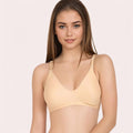 Vanilla Veil - Summer-Ready Beige Cotton Bra - product image 1