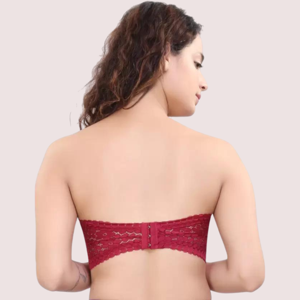 Relaxedfit Stretchable Wire-Free Bralette For Effortless Style - product image 2