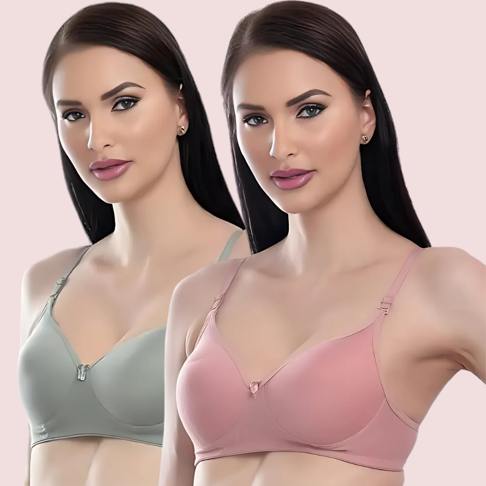 Lift & Lounge Lightly Padded Push-Up Bra - 2 Pack - product image 1