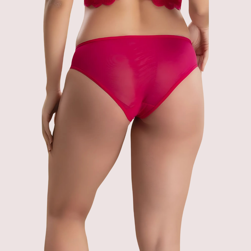 Beautiful Pink Lace Bikini Panties - product image 2