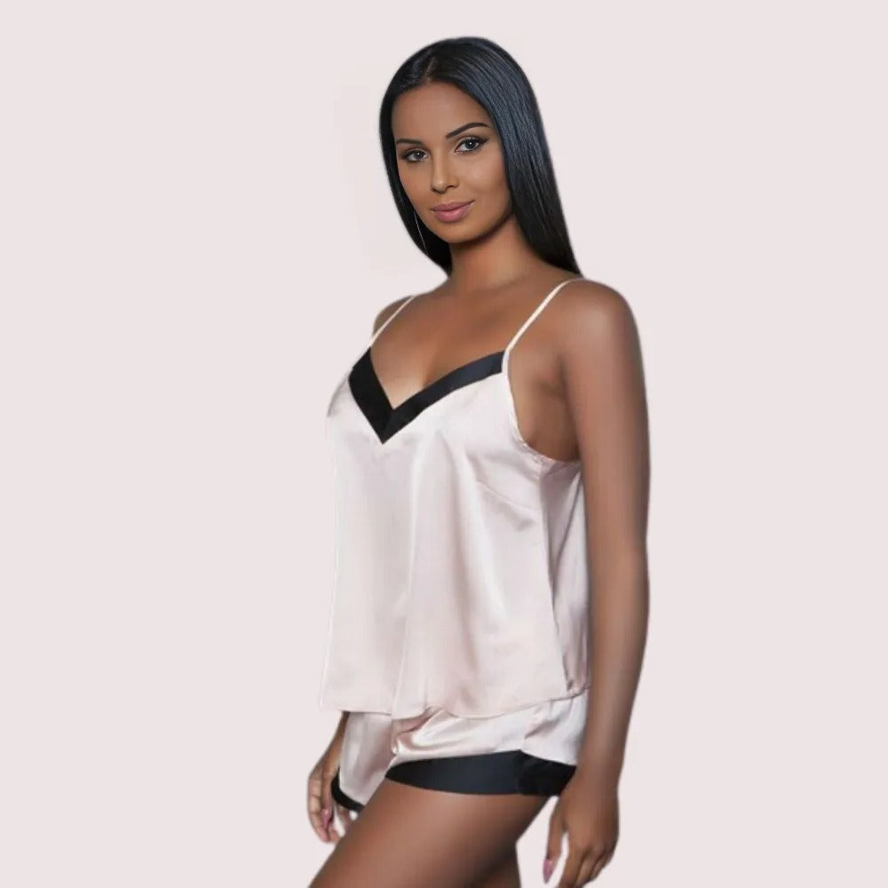 Luxe Silk Satin Cami & Shorts Set - product image 2