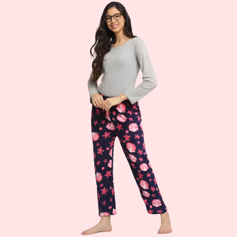 Women's Winter Warm Printed Pajamas - 2 Pack - product image 1