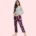 Women's Winter Warm Printed Pajamas - 2 Pack - product image 1