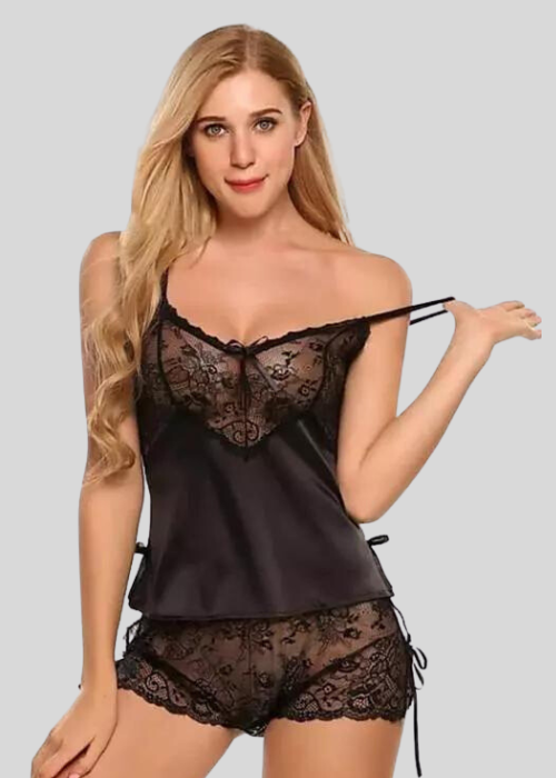 Black Babydoll Nightwear - product image 2
