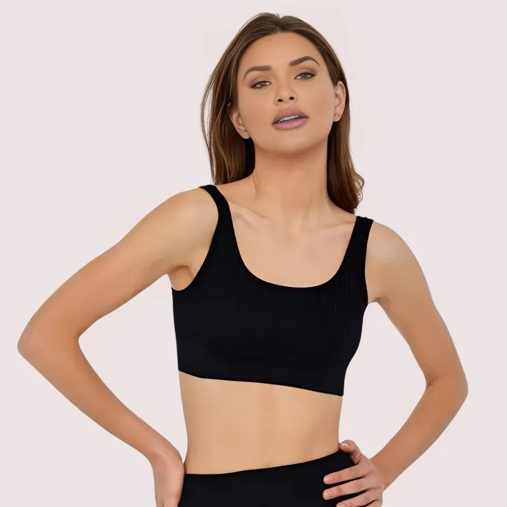 Blackhigh Impact Seamless Perfect Fit Sports Bra - product image 1