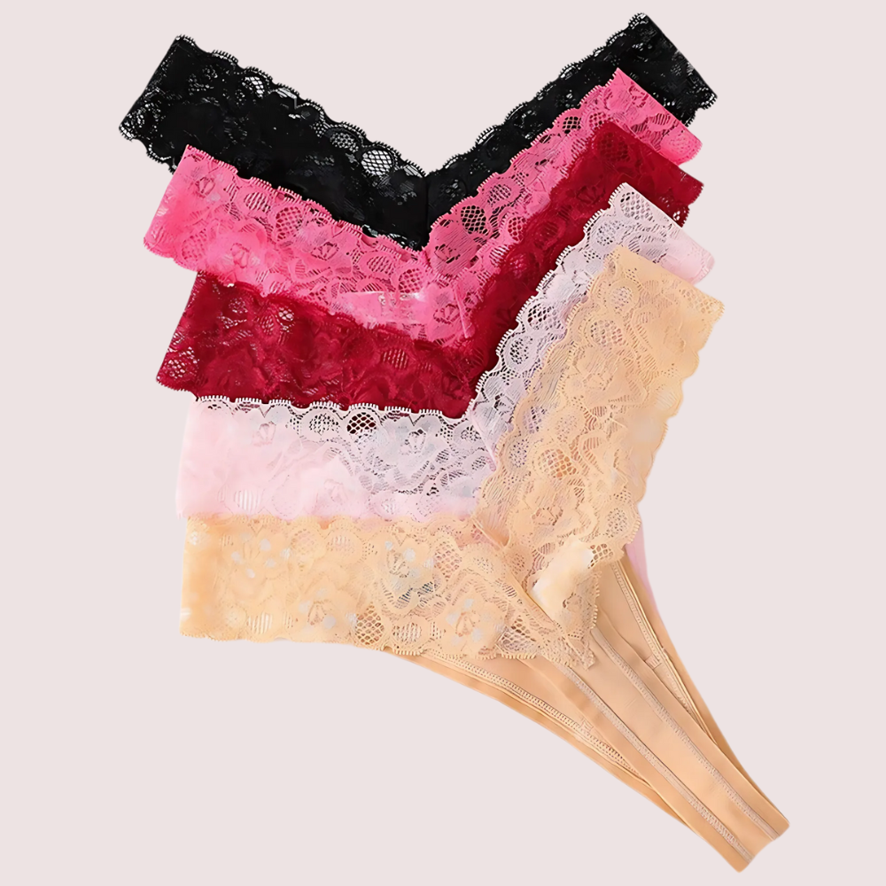Beautiful Seamless Lace Panties - 5 Pack - product image 4