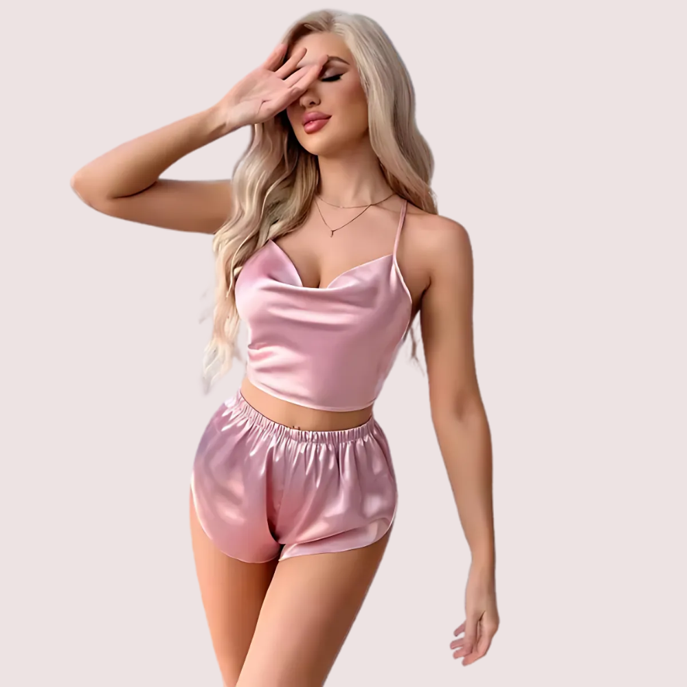 Luxury Silk Camisole & Shorts Set - product image 2