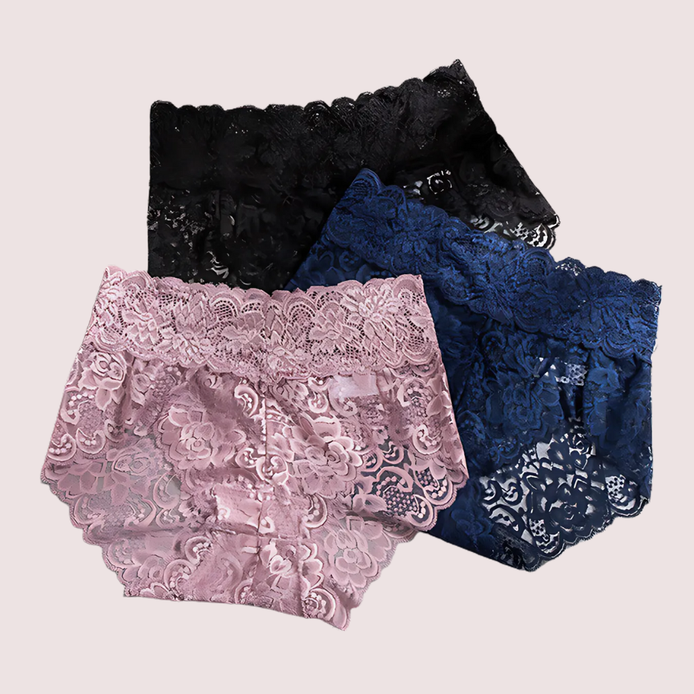 Women's Beautiful Lace Panties - 3 Pack - product image 2