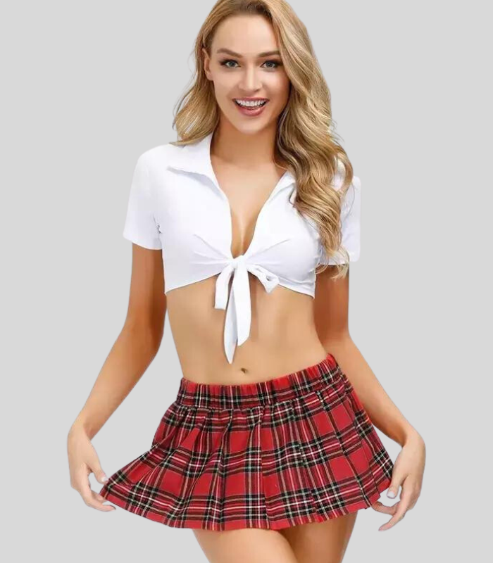Adult School-Style Roleplay Costume Set - product image 3